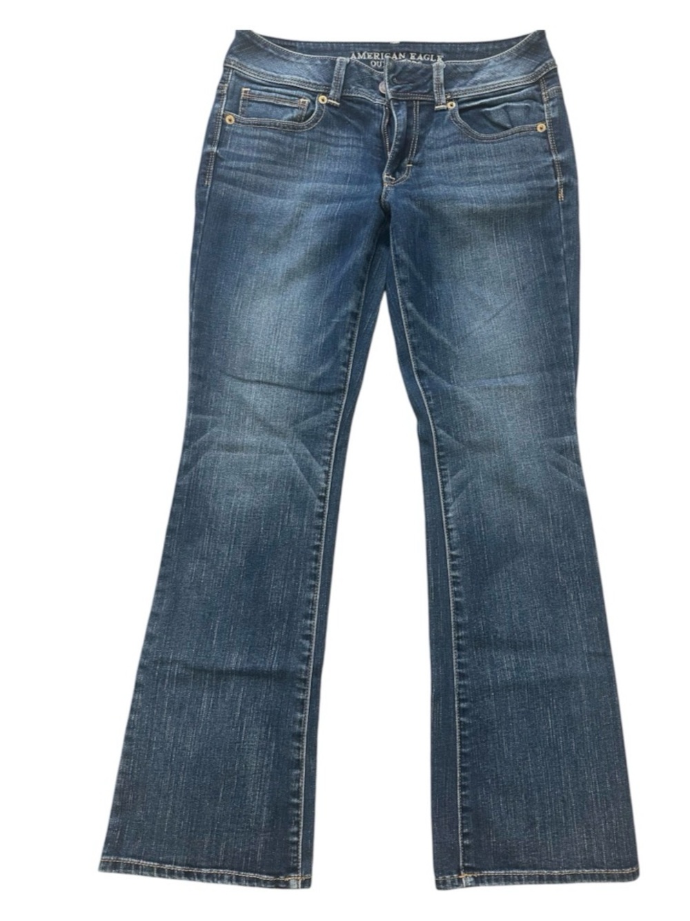American Eagle Outfitters Women’s Dark Blue Flare Jeans